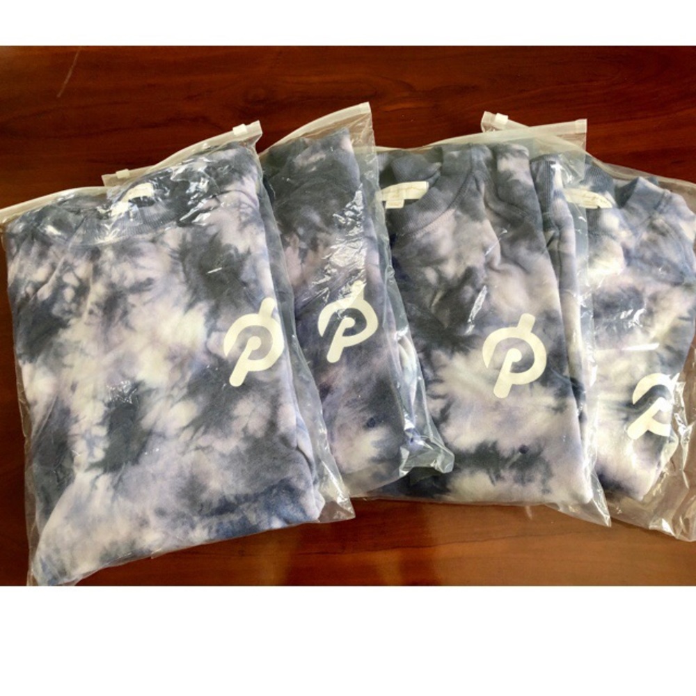 Peloton SG  tie dye sweatshirt with flaws - Picture 6 of 11